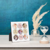 Foto Collage Baby Name, Geburtsdaten und Ente Fotoplatte (InSitu)