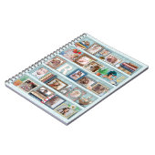 Foto Collage Beach Bookcase für Familien Personali Notizblock (Linke Seite)