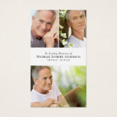 Foto Collage Beach Gebet Card (Vorderseite)