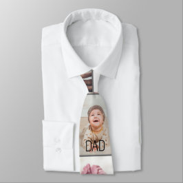Foto Collage Bester Vater je Vatertag Neck Tie Krawatte