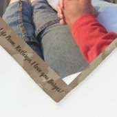 Foto Collage Blanket Fleecedecke (Ecke)