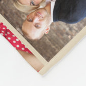 Foto Collage Blanket - JEDER Anlass - TEXT BEARBEI Fleecedecke (Ecke)