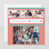 Foto-Collage bleibe bei Zuhause-Liebe (Vorne/Hinten)