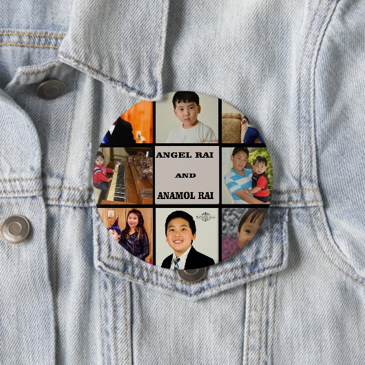 Foto-Collage Button (Beispiel)