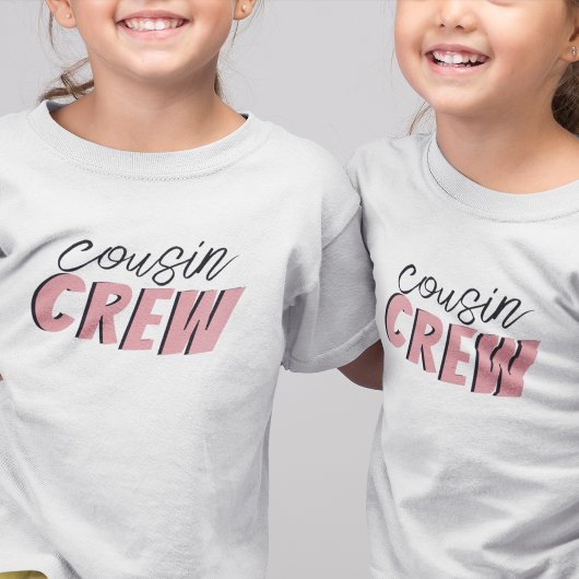 Foto Collage Cousin Crew T-Shirt