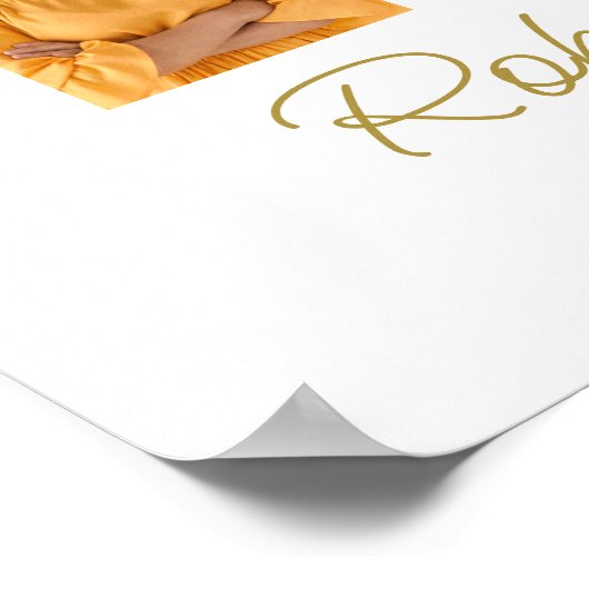 Foto Collage Cross Beerdigung Memorial Willkommen Poster (Ecke)