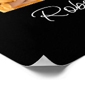 Foto Collage Custom Beerdigung Memorial Willkommen Poster (Ecke)