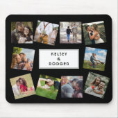 Foto Collage Custom Mouse Pad Hochzeitsszenario Mousepad (Vorne)