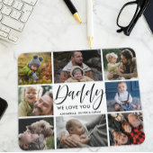 Foto Collage ''Daddy'' Wir Liebe Sie Mousepad
