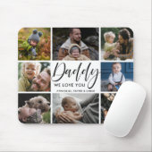 Foto Collage ''Daddy'' Wir Liebe Sie Mousepad (Mit Mouse)