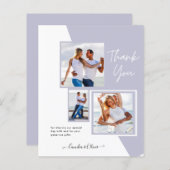 Foto Collage DANK IHNEN Hochzeit/Baby/Graduate/JA (Vorne/Hinten)