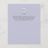 Foto Collage DANK IHNEN Hochzeit/Baby/Graduate/JA (Rückseite)