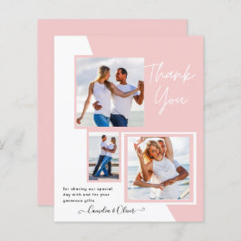 Foto Collage DANK IHNEN Hochzeit/Baby/Graduate/JA