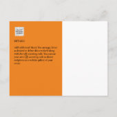 Foto Collage DANK IHNEN Hochzeit/Baby/Graduate/JA Postkarte (Rückseite)