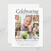 Foto Collage Dankeschön Karte (Vorne/Hinten)