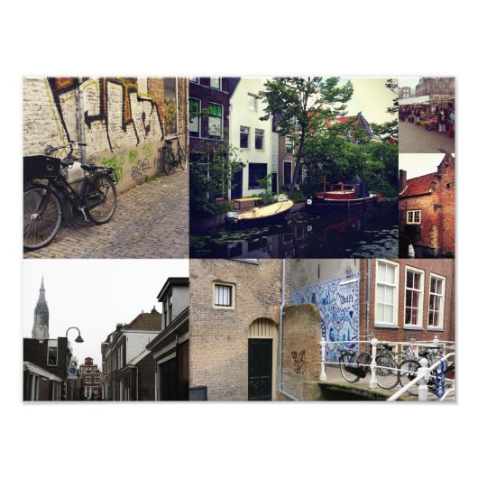 Foto Collage Delft 2 (Vorne)