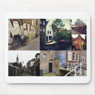 Foto Collage Delft 2 Mousepad