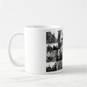 Foto-Collage Delft 5 in Schwarzweiß Kaffeetasse (Links)