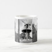 Foto-Collage Delft 9 in Schwarzweiß Kaffeetasse (Mittel)