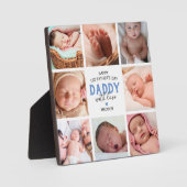 Foto Collage des ersten Vaters Fotoplatte (Vorderseite)
