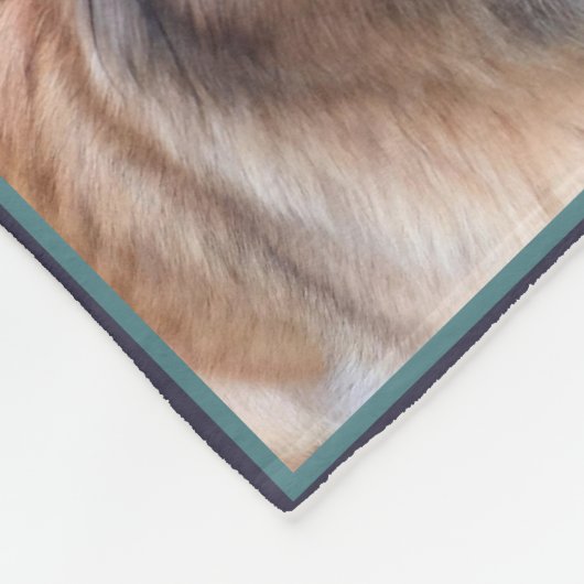 Foto-Collage des Fleecedecke (Ecke)