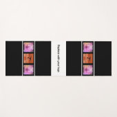 Foto-Collage des Unternehmens Schwarz-weiß Yogamatte (Vorderseite (Horizontal))