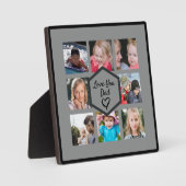 Foto-Collage des Vaters Fotoplatte (Vorderseite)