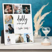 Foto-Collage des Vaters Fotoplatte (Seite)