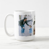 Foto-Collage des Vaters  Kaffeetasse (Links)