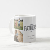 Foto-Collage des Vaters Kaffeetasse (Vorderseite Links)