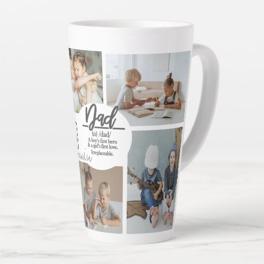 Foto-Collage des Vaters Milchtasse (Rechte Ecke)