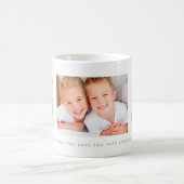 Foto-Collage des Weiß-drei mit kundenspezifischer Kaffeetasse (Mittel)