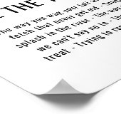 Foto Collage Dinge, die wir Liebe über Sie Haustie Poster (Ecke)