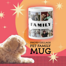 Foto Collage Dog Family