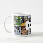 Foto Collage Dog Family Kaffeetasse (Links)