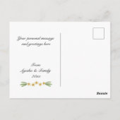 Foto Collage Eid Grußkarte für Schwester Postkarte (Rückseite)