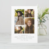 Foto Collage einfache Ankündigung des grünen Absch (Stehend Vorderseite)