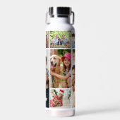 Foto-Collage Einfache Elegante Bild Wasserflasche Trinkflasche (Vorne)