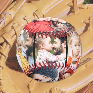 Foto Collage Einfaches Elegantes Bild Baseball