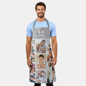 Foto Collage Einfaches Elegantes Bild Schürze (Getragen)