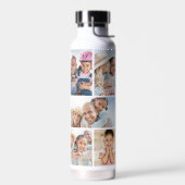 Foto-Collage Einfaches Monogramm Bild Trinkflasche (Links)