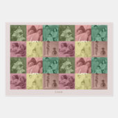 Foto Collage Familienverpackung Geschenkpapier Set (Vorderseite 3)