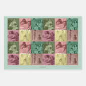 Foto Collage Familienverpackung Geschenkpapier Set (Vorderseite 2)