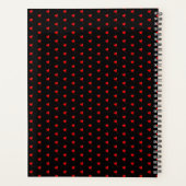 Foto Collage Family Personalisiert Red Heart & Nam Planer (Rückseite)