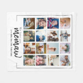 Foto-Collage Fleecedecke (Vorderseite (Horizontal))