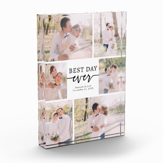 Foto Collage Foto Block Hochzeit (Links)