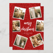 Foto Collage Frohe Weihnachten (Vorne/Hinten)