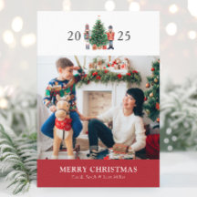 Foto-Collage Frohe Weihnachten Grußkarte