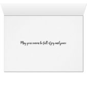 Foto Collage Frohe Weihnachtskarte (Innenansicht Horizontal (Unten))