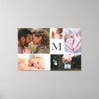 Foto-Collage für die benutzerdefinierte Familie